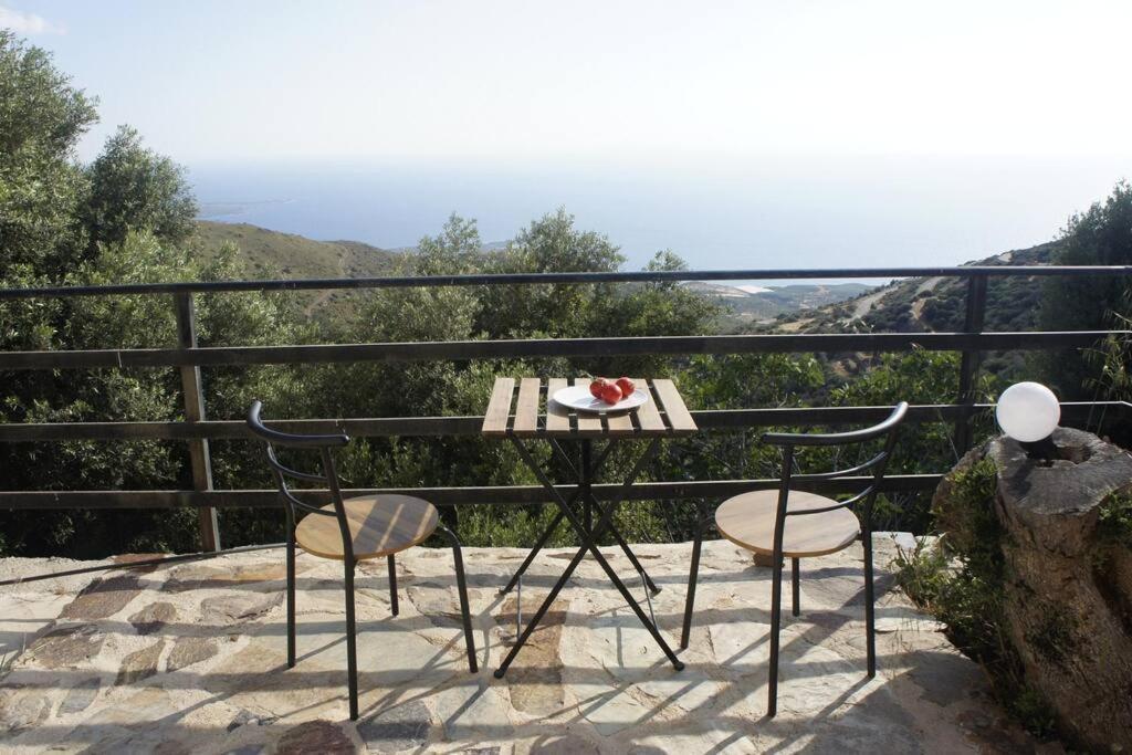 Alegria Stone House Villa Amigdhalokefali ภายนอก รูปภาพ